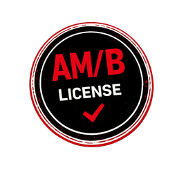 AM/B licence required
