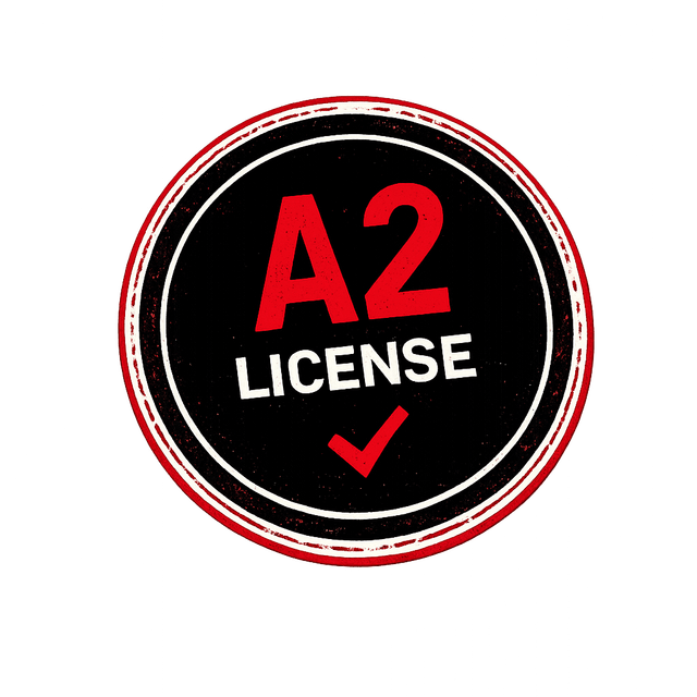 A2 licence required